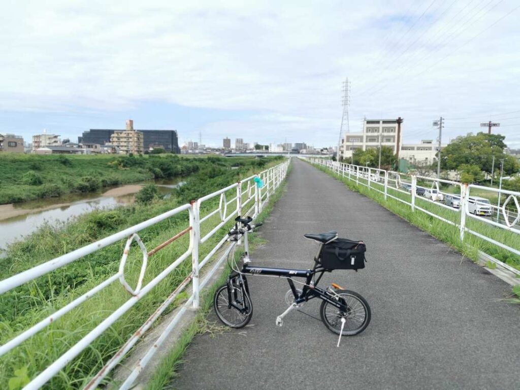 名古屋でお手軽サイクリング「天白川緑地」×「銭湯サウナ」